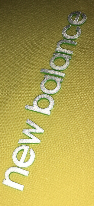 3D Water-Based  Reflective Heat Transfer Label